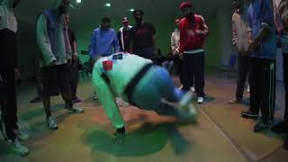 Footwork Battle Cypher Pre selection at Flow of The Elements