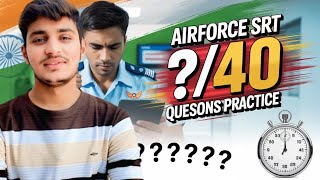 Airforce SRT Practice 2025 ✈️ | Most important questions for Phase 2!
