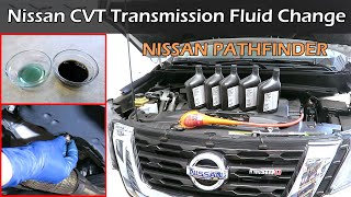 How To Change Nissan CVT Transmission Fluid | Nissan Pathfinder 2013-2020