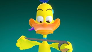 Paperotti in 'DUCK TAPE' 🦆 The Silly Funny Duck - Animated Short