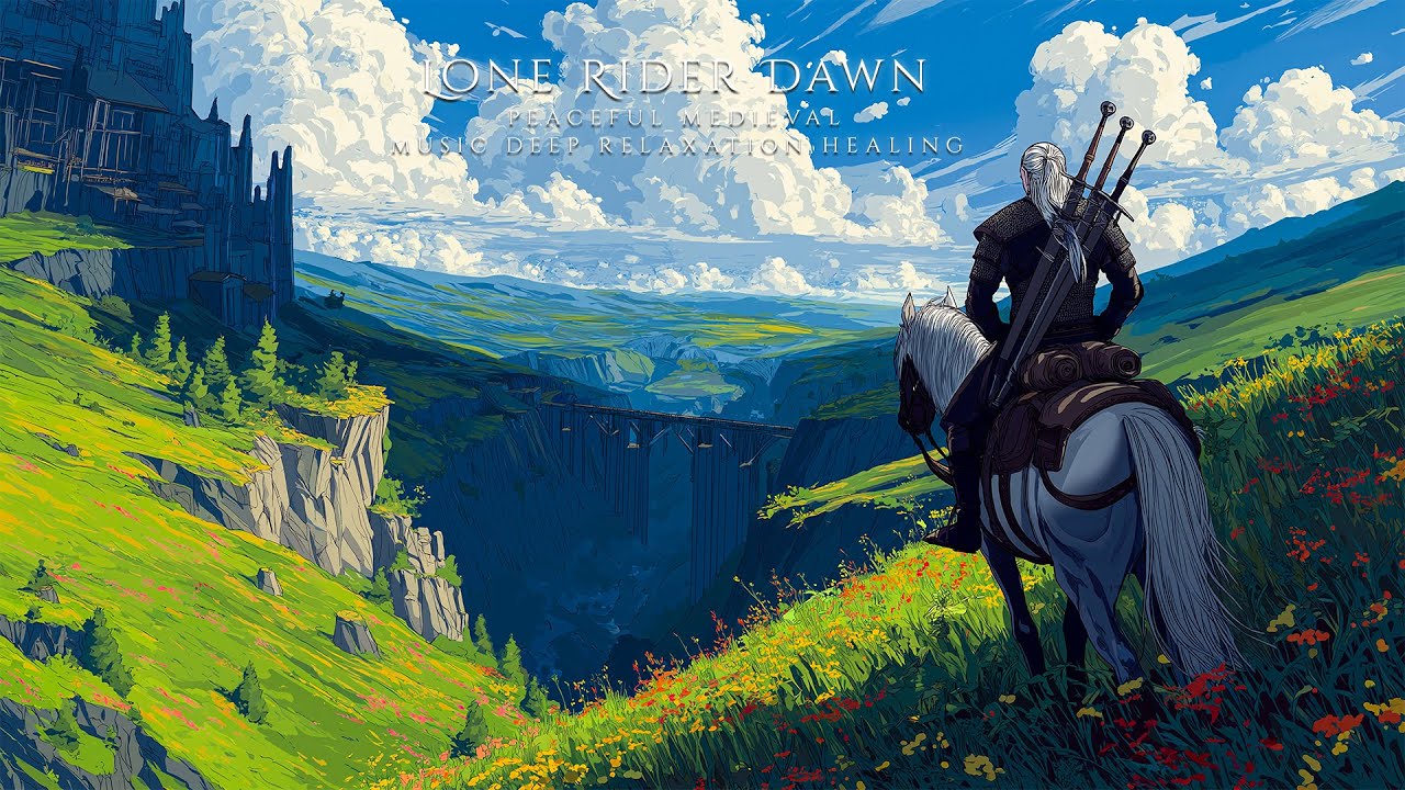 A Lone Rider at Dawn | Peaceful Medieval Music for Deep Relaxation & Healing