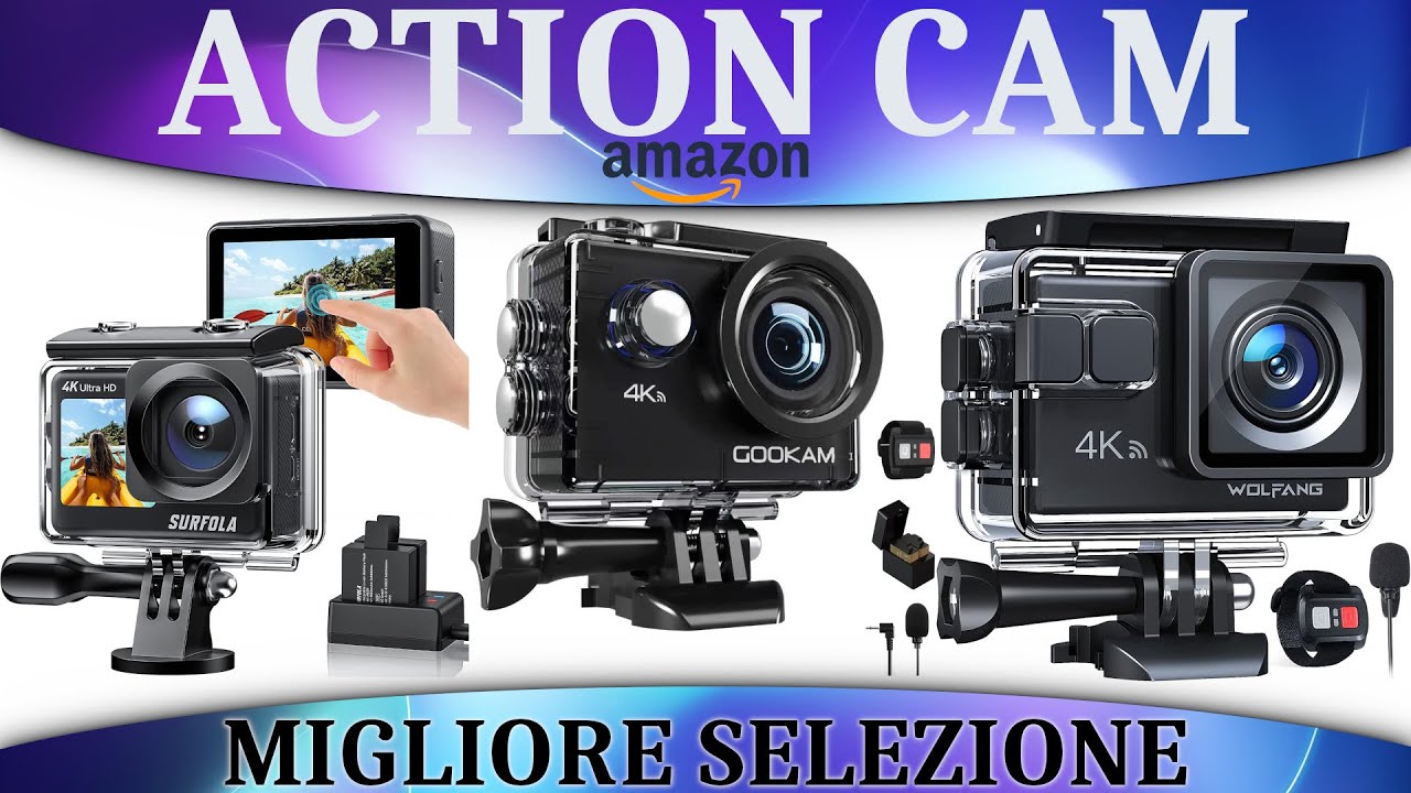 ➤ Migliore 3 Action Cam 2023 ✓