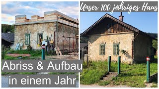 Steinhaus sanieren in 40 Minuten / TIMELAPSE / Teil 1