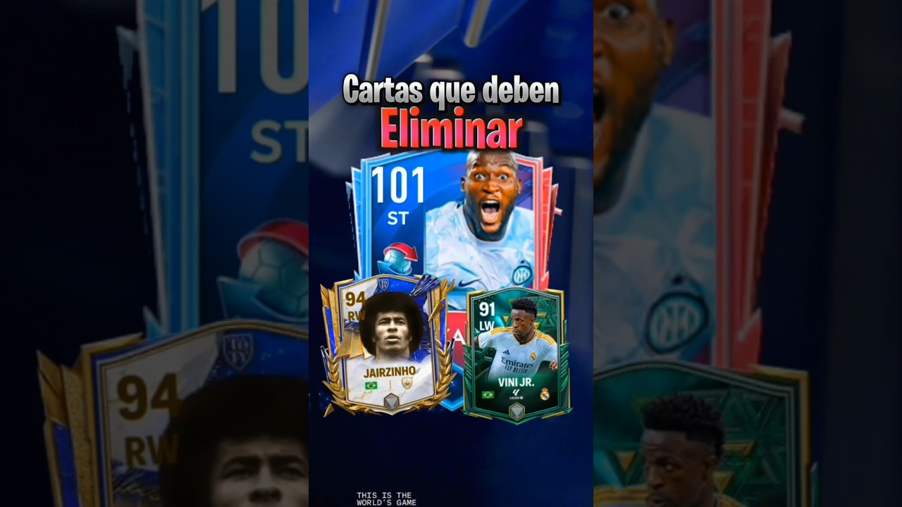 ⁣Cartas que deben de eliminar en FC Mobile 😡 #fifa #fifamobile #fcmobile #reels #shorts