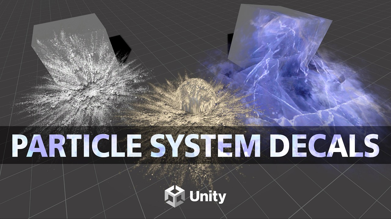 Decals for the particle system in Unity! Creating the best decal ...