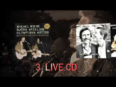 Mikael Wiehe & Bjrn Afzelius - Olympiska ntter - NY 3 CD BOX MED DVD.