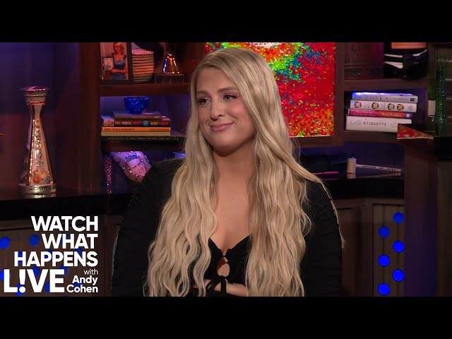 Meghan Trainor Once Kissed Charlie Puth in the Studio | WWHL class=