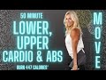 50 Minute Lower, Upper, Cardio, Abs | Total Body Workout | Burn 447 Calories* 🔥