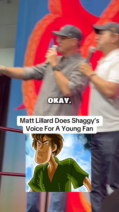 Matthew Lillard Does Shaggy’s voice for a young fan #shorts