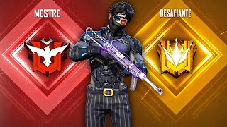 DO MESTRE AO DESAFIANTE TOP GLOBAL DE ABATES NO RUSHADÃO!! FREE FIRE MOBILE