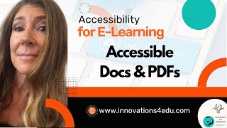 Creating Accessible Documents: Google Docs Microsoft Word Canva Adobe Acrobat Reading Order Headings Content