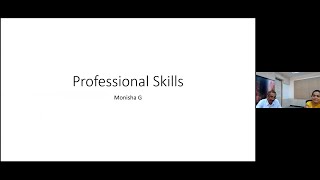 Induction Programme-2020 | Talk on Professional Skills | Ms.G.Monisha | L&T Technology | Bangalore
