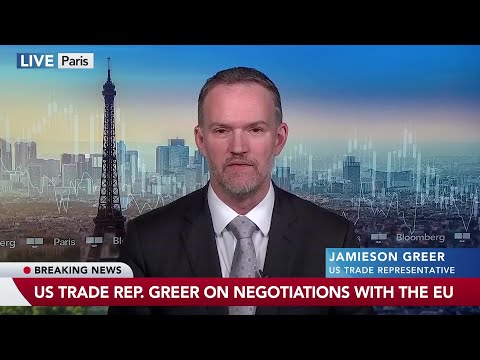 EU debe cumplir acuerdo comercial: Representante de Trump advierte a Bruselas