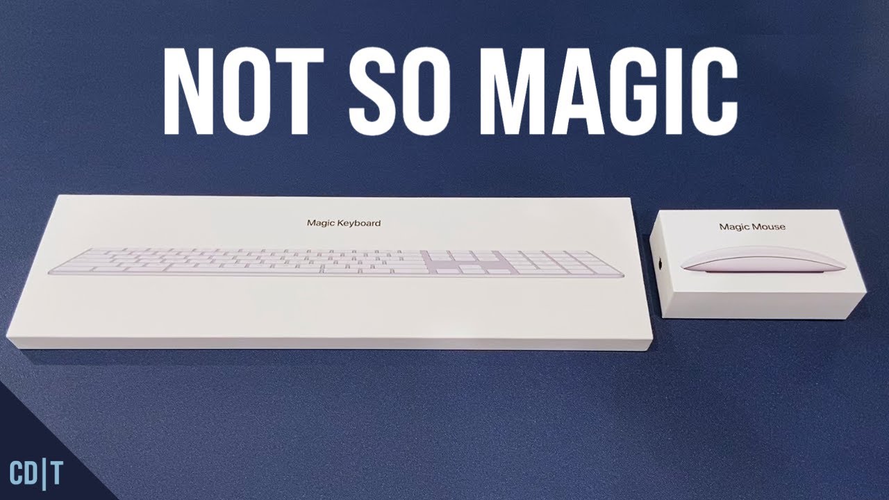 Apple Magic Mouse and Magic Keyboard: Impressions and Logitech MX