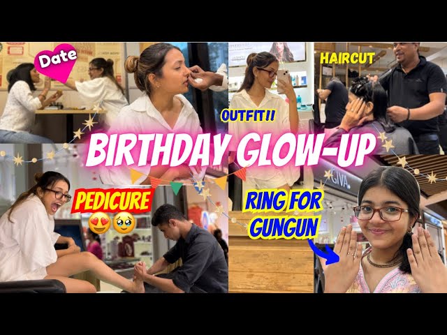 My Birthday Glow-up+ Dinner Date and a ring for gungun🥹❤️😍😅✨||Yashasvi  Rajpoot|| - YouTube