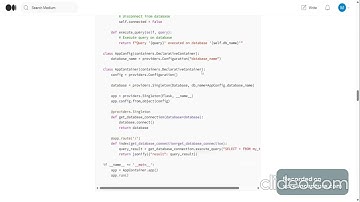 Dependancy Injeection Design patterns Flask - Part 1 - Containers | Python Code Nemesis