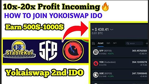 🤑Yokaiswap 2nd IDO | How to Join Yokaiswap IDO | Earn 500$-1000$ | 10x-20x Profit Incoming🔥