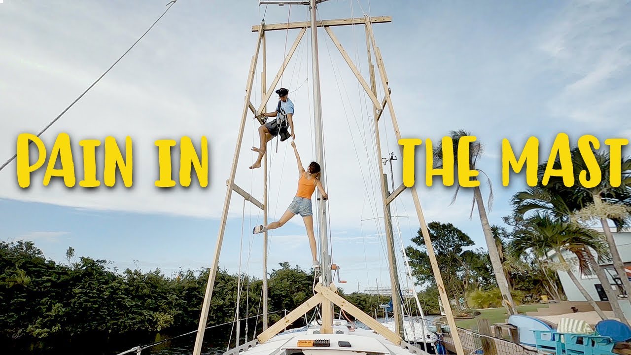 REMOVING OUR SAILBOAT MAST | DIY STYLE