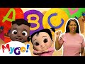 ABC Song | CoComelon Nursery Rhymes & Kids Songs | MyGo! Sign Language For Kids