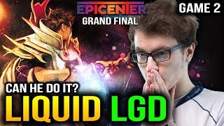 LIQUID vs LGD - MIRACLE INVOKER SECRET WEAPON GAME 2 - EPICENTER XL GRAND FINAL