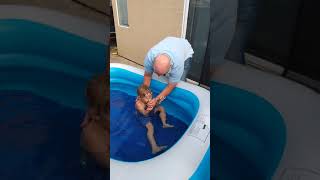 Ben got baptized too!