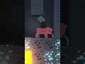 【Minecraft】The fate of the person who tried to steal the diamond #shorts