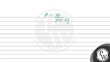 To determine the coefficient of friction between a rough surface and a block, the surface is kept...