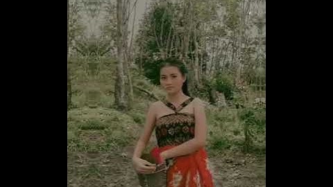 kecantikan gadis dayak kalimantan #short