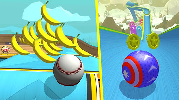 Going Balls Vs Action Balls All Levels Gameplay Android iOS #33