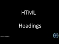 Html headings by kimavicom