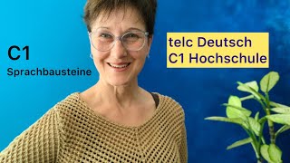 C1 Sprachbausteine | telc Deutsch C1 Hochschule | Altersforschung | Deutsch lernen