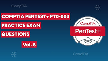 CompTIA Pentest+ PT0-003 (V3) Practice Exam Questions vol. 6