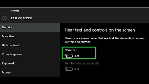 How to disable Windows Narrator permanently (2017 Updated)