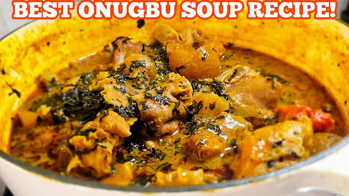 How to Cook Bitterleaf Soup (Onugbu Soup) | Authentic Igbo Recipe