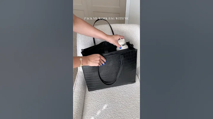 Packing my work bag!