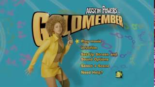 Austin Powers: Goldmember - DVD Menu Walkthrough