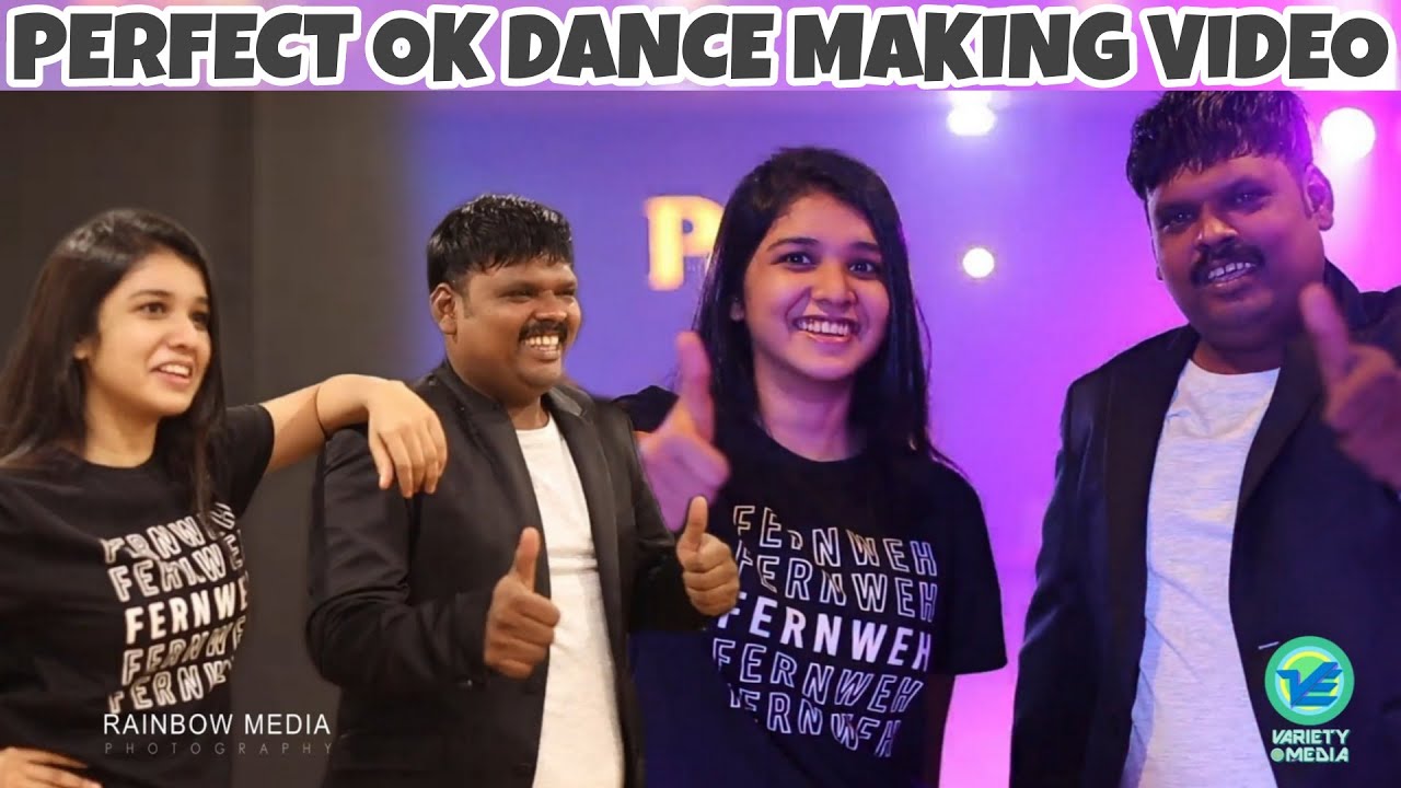 Perfect Ok Dance Making Video  KP Naisal Perfect Ok Song  Rainbow Media  Variety Media  P dance