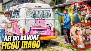 REI DO DANONE FICOU IR@DO COM DIDINHO JOGANDO ESPUMA NA COMBI | DIDINHO