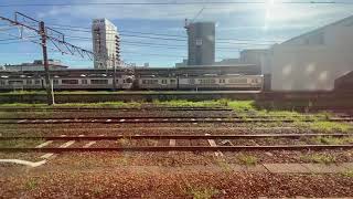 JR東海道本線 車窓風景＋走行音(豊橋〜二川) Part7