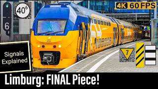 Train Cab Ride NL / Limburg: Missing Link! / Heerlen - Roermond - Heerlen / VIRM IC / Jan + May 2026
