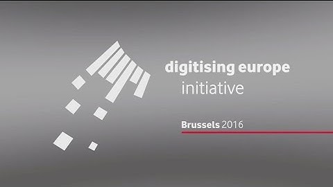 Q&A with Giovanni Buttarelli (EDPS), #digitisingEU, Brussels 2016