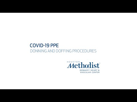 COVID-19 PPE Procedure for Airborne Contact, Droplet Contact