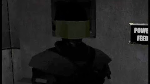 Recreating the server room guard in scp anomaly breach 2