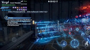 Count Thunder Vergil Ending Nevan in HAH-S Boss Hunt (CA/CT/AG Lineup)