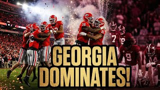 Georgia vs Alabama 2025 SEC Championship Full Analysis