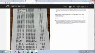 Find The Quantity And Price For Items - CrowdFlower Tasks Tutorial