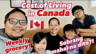 OUR COST OF LIVING IN CANADA  | SOBRANG MAHAL NA DITO?! | FAMILY OF 5 | PINOY IN CANADA