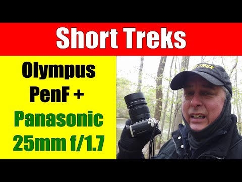 Olympus PenF w/Panasonic 25mm f/1.7 Real World Photo Walk ep.299