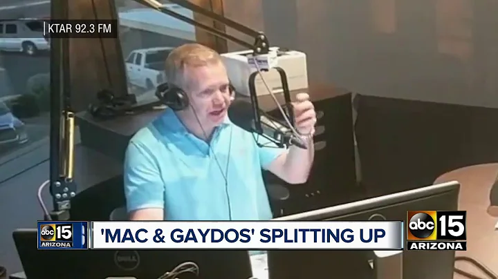 Mac and Gaydos splitting up