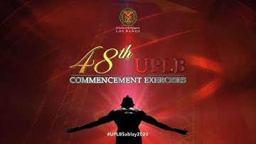 48th UPLB COMMENCEMENT EXERCISES